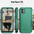 thumbnail image 2 of for Samsung Galaxy A04E Case, [Shockproof] Military Grade Proof Protection [Dropproof] Rugged Protective Heavy Duty Phone Case Cover for Samsung Galaxy A04E (Green), 2 of 15