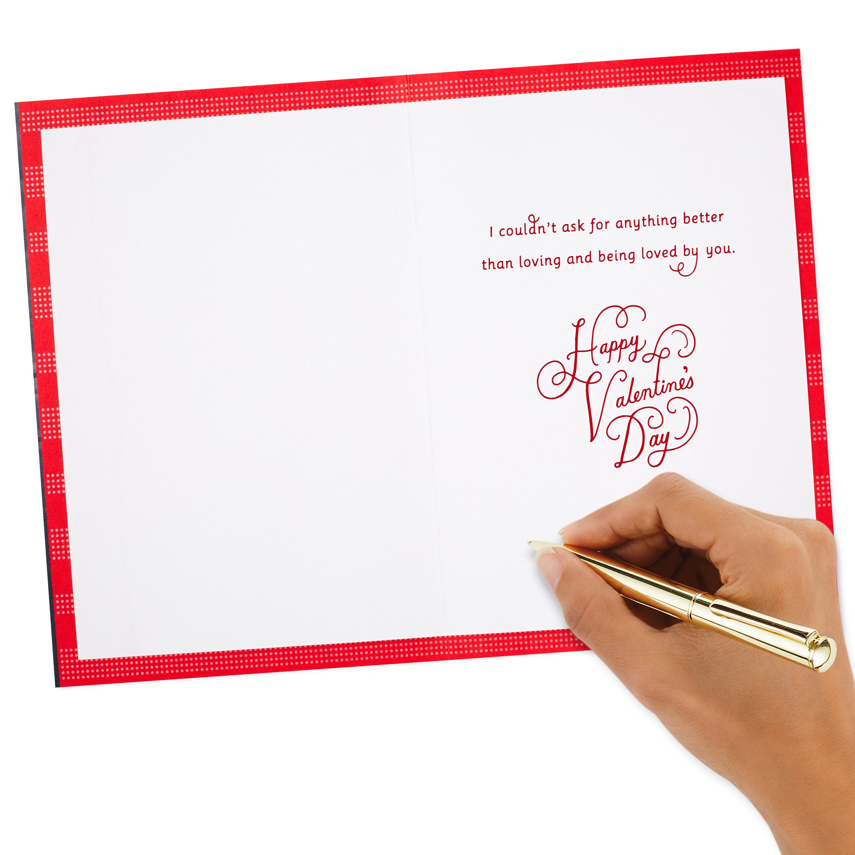 Hallmark Valentines Day Card for Wife (Happy Man)