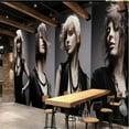 thumbnail image 1 of Papier Peint 3D Salon de Coiffure Mural Imperméable WAL0175, 1 of 1