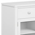 thumbnail image 6 of Simpli Home Cosmopolitan 54 inch Wide Solid Wood Contemporary Sideboard Buffet in White, 6 of 13
