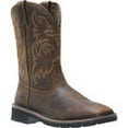 thumbnail image 4 of Wolverine Men's Rancher Steel Toe Pull On Western Square Toe Wellington Work Boots, 4 of 8