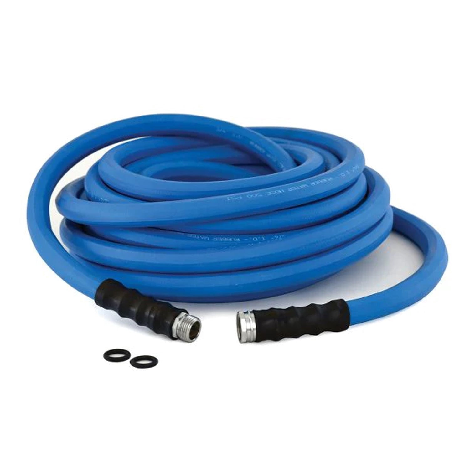 AG-Lite 3/4" x 100 ft Irrigation Hose, 100% Rubber, 500 PSI, Agriculture Grade, Lightweight & Flexible, 3/4" GHT Brass Fittings, Hot & Cold Water Use, Kink Resistant, 10-Year Warranty