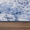 thumbnail image 4 of Woven Trends Stephen Area Rug MRQ846 Modern Style, Persian Pattern, Pet & Family Friendly, Living Room, Dining Room, Office, Low Pile Power Loomed Polypropylene Area Rug in Blue - 5' x 7', 4 of 4