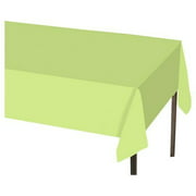 Spritz Solid Tablecovers 54"x108" Light Green 1 Ct