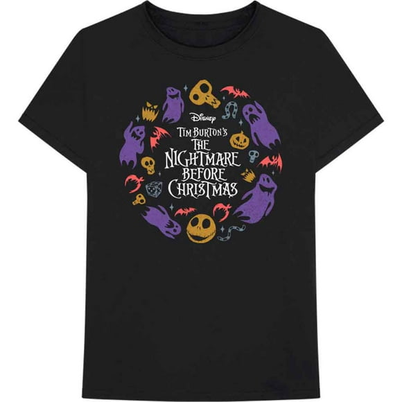 The Nightmare Before Christmas Unisex T-Shirt Character Flight