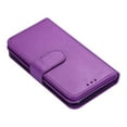 thumbnail image 4 of Dteck Case For Samsung Galaxy Note 20 Ultra (6.9 inches), Magnetic PU Leather Wallet Strap Case Flip with 9 ID&Credit Card Slots Pocket Stand Protective Phone Cover ,Purple, 4 of 5