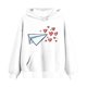 thumbnail image 4 of TaTaai Womens Graphic Hoodies Streetwear Hoodie Coquette Bow Graphic Aesthetic Preppy Long Sleeve Pocket Pullover Gift, 4 of 5