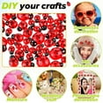 thumbnail image 5 of 100 Pcs Mini Resin Insect, Tiny Resin Ladybugs Decor Plastic Ladybugs Craft Ornaments Lady Bugs Resin Charms, 5 of 8