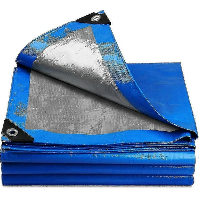 Tarpaulin 2M X 6M Thicken Tarpaulin Waterproof ALmi Heavy Duty 110Gsm with ALmi Reinforced