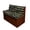 Camo US Flag, variant on XYZCANDO 2-Piece Stretch RV Dinette Booth Seat Covers - Washable Non-Slip Camper Furniture Protection For Travel Trailers