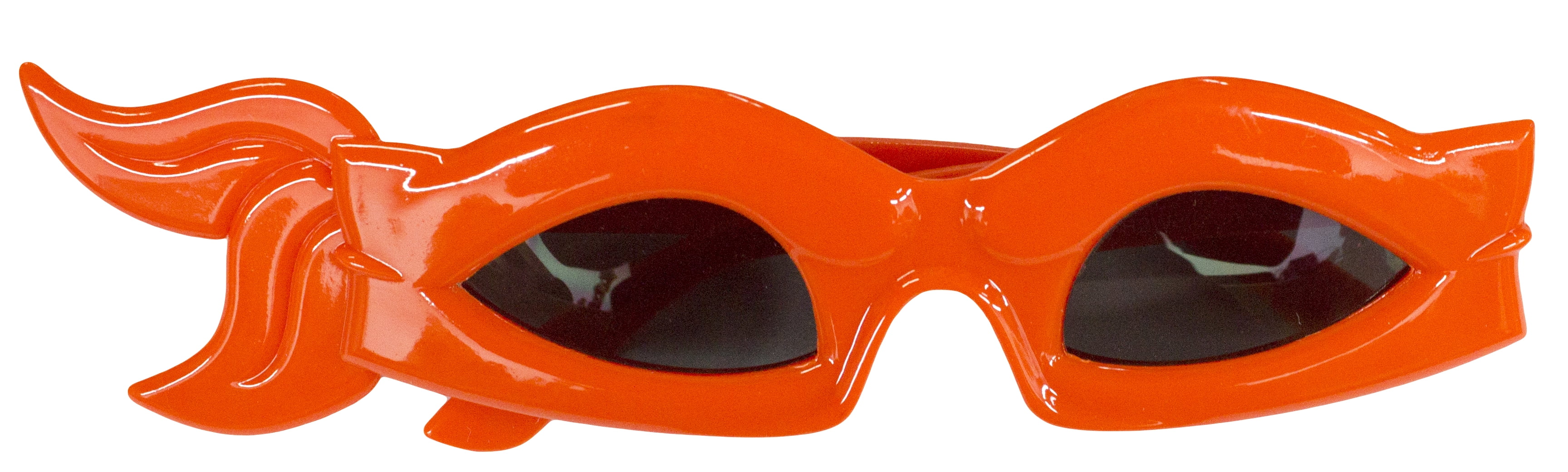 Sunstaches Adult Sunglasses TMNT Michaelangelo orange Mask Sun-Staches New 
