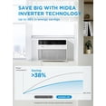 thumbnail image 4 of Aire acondicionado de ventana Midea Inverter inteligente de 12,000 BTU, 4 of 7