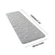 thumbnail image 3 of Alfombra de Baño con Relieve | Tapete de Baño Antideslizante y Absorbente de Agua | Alfombra Suave Lavable para Entrada de Ducha | 47x19.7 pulgadas | Poliéster Grueso y Cómodo | Tapete para Piso, 3 of 5