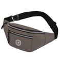 thumbnail image 4 of Faithtur Unisex Waist Bag, Letters Printed Pattern Water Repellent Fanny Pack, 4 of 4