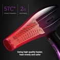 thumbnail image 2 of Constante eléctrico del ventilador 57℃ del cuidado del cabello del secador de pelo del anión de la moda, 2 of 8