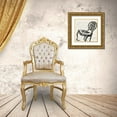 thumbnail image 3 of Robertson, Walter  26x26 Gold Ornate Wood Framed with Double Matting Museum Art Print Titled - Script Chair Single, 3 of 4