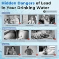 thumbnail image 2 of iSpring FC15B-PB 4.5” x 10” Lead, Arsenic, Cadmium, Chlorine Reducing Whole House Water Filter, Fits iSpring WGB21B-CPB Series, 2 of 5