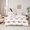 White, variant on Manfei Xmas Dessert Biscuit 7-Piece Twin Bedding Sets,Merry Christmas Bedding Comforter Set,Kawaii Candy Cane Sheet Sets,Ultra Soft Home Decor Reversible