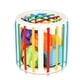 thumbnail image 1 of Juguetes de clasificación con forma de bebé de plástico, bloques coloridos, juego suave, clasificador, papelera, artesanía educativa, regalo para niñas, niños redondos, 7 piezas seitruly FN000738-02B, 1 of 7