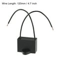 thumbnail image 4 of Uxcell 4.7uF 250V AC 2 Wires CBB61 Ceiling Fan Capacitors 3 Pack, 4 of 6