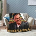 thumbnail image 6 of John Candy Blanket Flannel Soft Throw Blankets for Bedroom Livingroom Sofa Home 80""X60"", Black, 6 of 6