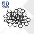 thumbnail image 3 of Uxcell 50pcs Nitrile Rubber O-Rings 17mm OD 12.2mm ID 2.4mm Width Metric Buna-N NBR Sealing Gasket Plumbing Sealing Repair O Rings for Car Auto Vehicle Repair Faucet Air Gas, 3 of 7