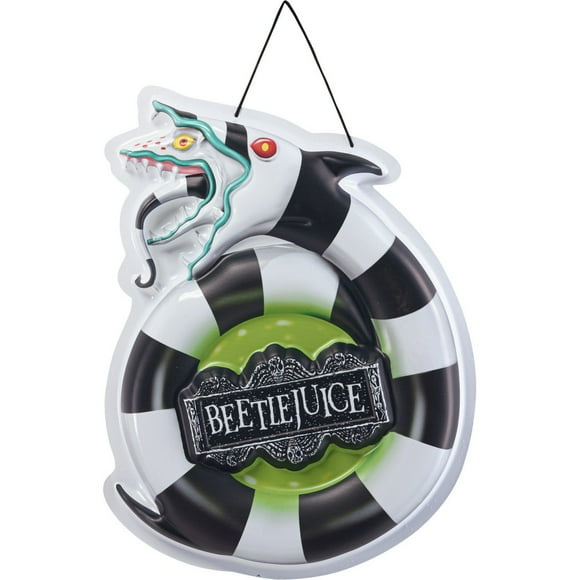 Beetlejuice Sandworm Door Decoration