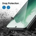 thumbnail image 5 of 2 Pack amFilm Samsung Galaxy S22 5G [6.2 Inch] Hybrid Screen Protector, HD Clear, 5 of 6