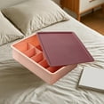 thumbnail image 4 of SCNOR Cubby Storage Organizer Storage Boxes Plastic Clothes Storage Organizer with Lids, 4 of 6