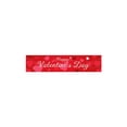 thumbnail image 1 of zhangmingg Valentine's Day Decorative Banner Heartfelt Celebration Party Sign for Home Decorations, 1 of 8