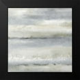 thumbnail image 2 of Kimberly, Allen 20x20 Black Modern Framed Museum Art Print Titled - Soft Layers of Blue 1, 2 of 5
