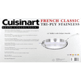 Cuisinart French Classic TriPly Stainless 12" Skillet with Helper Handle, 1.0 CT