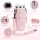 thumbnail image 4 of Bolsa de transporte Aganmi Initial Pink para botellas de agua, 40 oz, 4 of 6