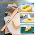 thumbnail image 5 of 4 cuchillos para mantequilla, cuchillo para mantequilla de acero inoxidable duradero de color sólido con bordes y agujeros dentados, cuchillo para mantequilla multifunción, cuchillo para mermelada de, 5 of 5