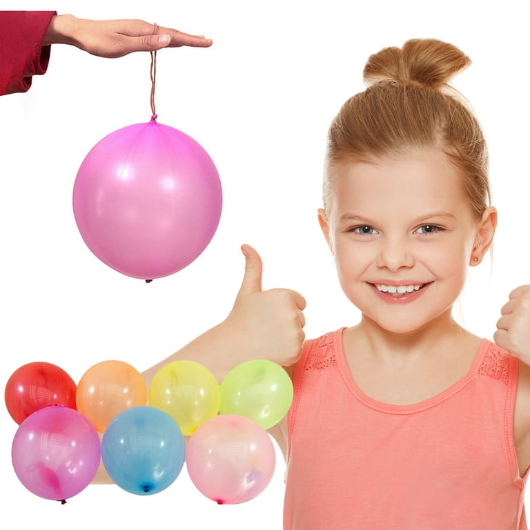 【BAON】[unisex] Zekoni banding parachute balloon wide PT UDIYO 50Pcs Punch Balloon with Rubber Band High Elasticity