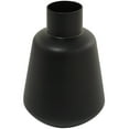 thumbnail image 2 of DecMode 15" Black Glass Vase, 2 of 7