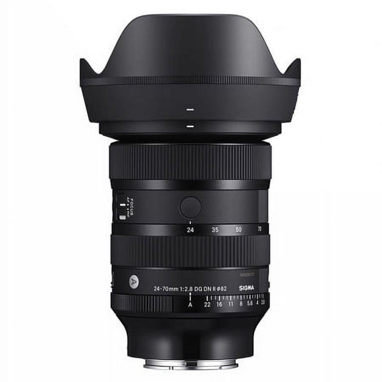 Sigma, 24-70mm F/2.8 DG DN II Art Lens, compatible with Sony E