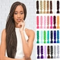Meidiya Braiding Hair Braids Hair Colored Braiding Hair Synthetic Jumbo