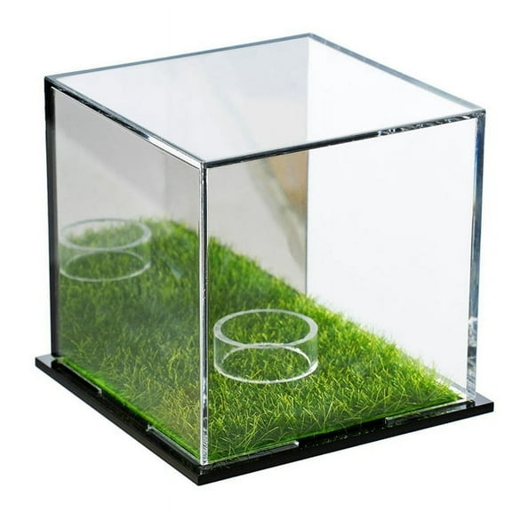 Golf Ball Display Cabinet, Golf Ball Square Display Cabinet, Memorial Box, Acrylic Mirror Storage Box