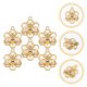 thumbnail image 2 of BRIGHTFUFU 6 uds. De dijes de abeja, dijes de Metal para hacer joyas, dijes para pendientes, collares y pulseras, 2 of 7