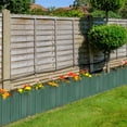 thumbnail image 6 of Oioii 9.84x8.26in Mini Garden Fence, Small Decorative Yard Fence, Lightweight Plastic Fencing For Home Garden, Lawn, Flower Bed And Mini Landscape Decoration,Green, 6 of 7