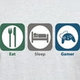 thumbnail image 3 of CafePress - Eat Sleep Gamer Light T Shirt - Men's Classic Graphic T-Shirt, 3 of 4