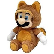 Little Buddy Official Super Mario Plush Raccoon Tanooki Mario, 9-Inch