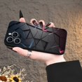 thumbnail image 1 of 3D Triangle Puzzle Pattern Mobile Phone Case Full-Body Protection Shockproof Anti-fall Phone Case For Men Women For Apple IPhone 14 13 12 11 XS XR X 7 8 6s Mini Plus Pro Max SE, 1 of 5