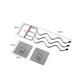 thumbnail image 2 of Soporte Giratorio Para Toallas Con Forma De Poste De Onda De Metal sonducket HA020694-00, 2 of 5