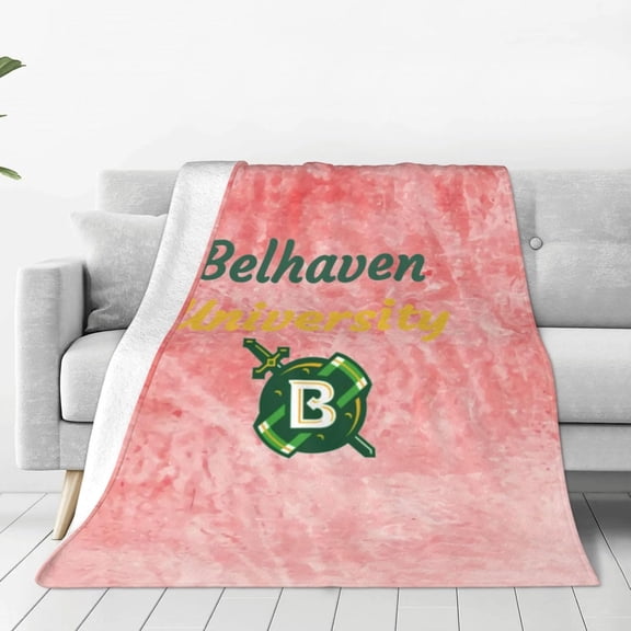University of Belhaven Blazers Queen Blanket Lightweight Blanket for Bed, Sofa Microplush - Ultra Soft Warm Blanket