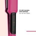 thumbnail image 4 of Revlon Perfect Heat 1-1/2" Ceramic Flat Iron, Black, 4 of 7