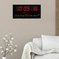 thumbnail image 5 of yotijay Alarm Clocks 12/14H with Day Date Digital Wall Clock for Table Restaurant Living, 5 of 9