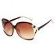 thumbnail image 1 of 2022 Gafas de sol anti-ultravioleta con cabeza de zorro Cara grande para mujer Gafas de sol con temperamento delgado Conducción Fotografía callejera Coreano Chaosha Color bronceado XianweiShao 9024715049759, 1 of 1