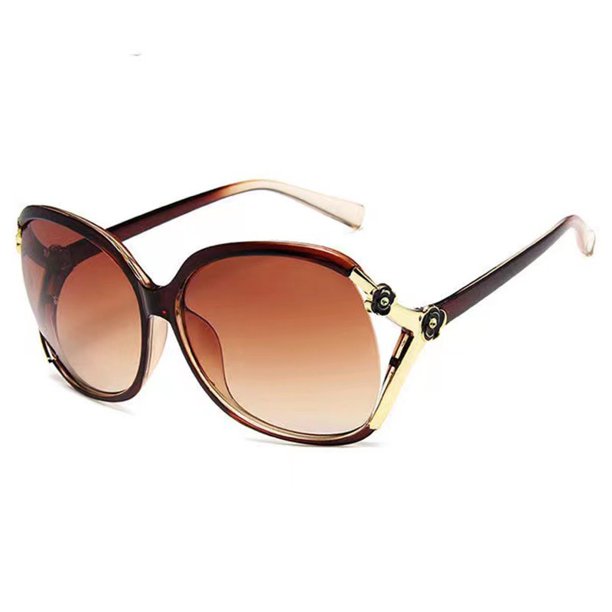 2022 Gafas de sol anti-ultravioleta con cabeza de zorro Cara grande para mujer Gafas de sol con temperamento delgado Conducción Fotografía callejera Coreano Chaosha Color bronceado XianweiShao 9024715049759